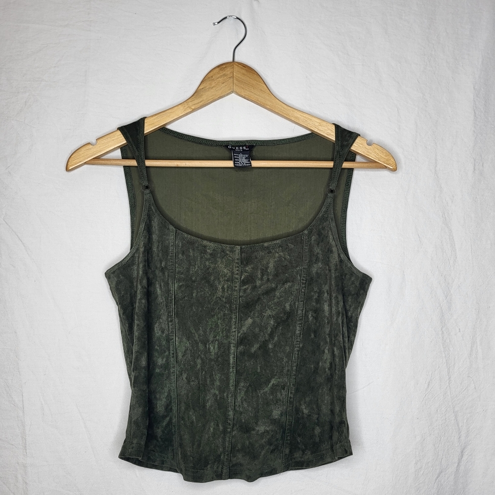Guess Suede Top